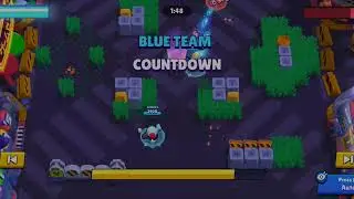Nani Flying Her Peep Super Travel | Brawl Stars Gem Grab Gameplay