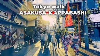 【浅草散歩】 Asakusa to Kappabashi: A Charming Walk Through Tokyo's Kitchen Town【walking tour japan】