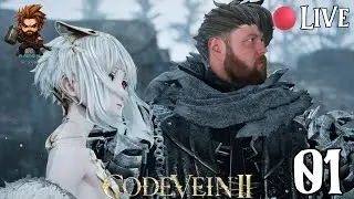 🔴 LIVE: Code Vein II | Livestream Series Part 1: The Adventures of Anime Cloudguy Begin!