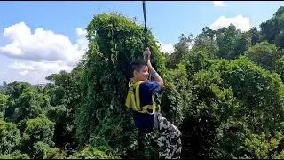 MegaZip (zip line) @Mega Adventure, Sentosa, Singapore by Turquoise