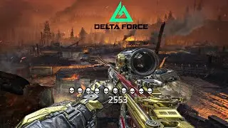 DELTA FORCE MOBILE - 64 Kills Trench Line Night Mode Gameplay