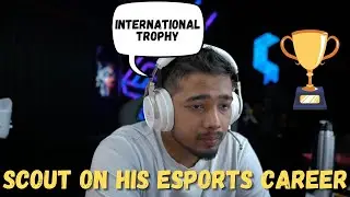 Scout on his eSports career 🔥| International trophy? 🏆 #scout #scoutop #scoutlive