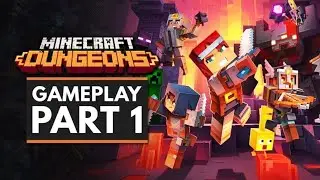 Trying Out Minecraft Dungeons!