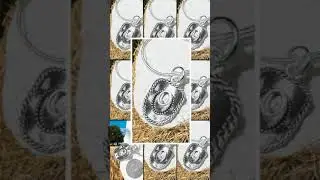 Cowboy Hat Western Charm Necklace 22