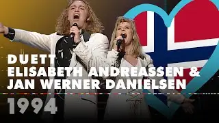 DUETT - ELISABETH ANDREASSEN & JAN WERNER DANIELSEN (Norway 1994 &ndash; Eurovision Song Contest HD)