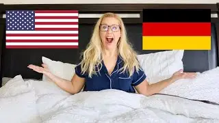 6x how German & American bedrooms are very different! 🇩🇪🇺🇸