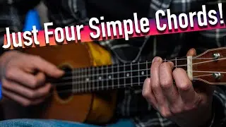 Simple Ukulele Fingerpicking Pattern With 4 Amazing Sounding Chords! (LUNA)