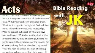 [Live] JK's Bible Reading - Acts ch.5