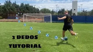 Como patear de 3 dedos y hacer GOLAZOS!