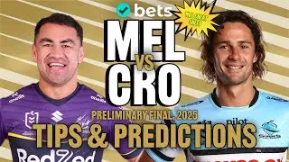Melbourne Storm vs Cronulla Sharks Tips & Predictions | NRL 2025 Finals