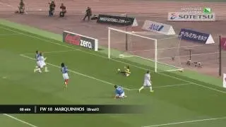 Motoyama (休) 2010 J1#8 横浜M 1-3 鹿島：マルキーニョスJ通算100ゴール！