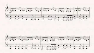 Piano - Salted Wound - Sia -  50 Shades of Grey -  Sheet Music, Chords, & Vocals