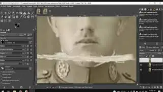 Herramienta Sanear y Clonado en GIMP (arreglar o restaurar foto)