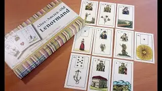 ☀️ Altes Lenormand / Old Lenormand (Unboxing & Reading) 🔮 Historische Lenormandkarten