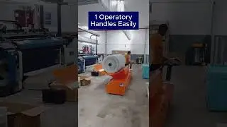 Electric Warp Beam Lift Trolley, Fits Weaving Mill's Material Handling