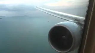 Cathay Pacific CX883 LAX-HKG Landing