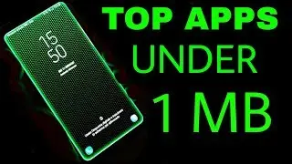 Top 5 Android Apps Under 1 MB | Best Android Apps 2018 In Telugu | Tech brahma