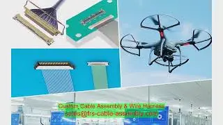 UL1354 36# Red Coaxial Cable SGC Cable LVDS Cabo Double IPEX 20453-240T Montagem do cabo Fabricante