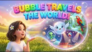 Magic Bubble Travels the World! 🌍✈️ Space, Jungle & Ocean Adventure | Song for Kids
