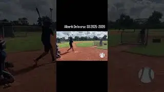 #baseball #Alberik De La Cruz SS 2025-2026. #mlb Pro Baseball Academy