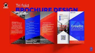 Business Tri Fold Brochure Design | Inkscape Tutorial in HINDI / हिंदी में