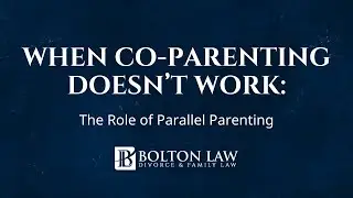 When Co-Parenting Doesn&rsquo;t Work: The Role of Parallel Parenting