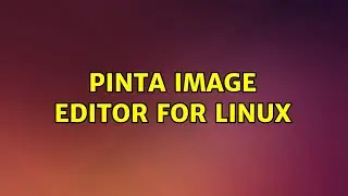 Pinta Image editor for linux