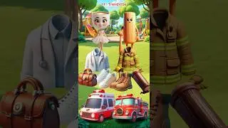 Emergency Heroes Face Off &mdash; Pick Your Side! 🚑 #shorts #animation #brainrot #tungtungtungsahur