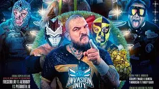 Miedo Extremo vs El Bendito vs Mini Vikingo vs Pancho Pantera INVASI&Oacute;N INDY 