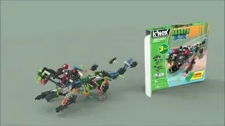 K'NEX Beasts Alive Robo Croc Building Set