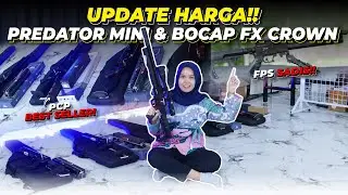 SI KECIL POWERNYA SADIS‼ UPDATE HARGA SENAPAN PCP PREDATOR MINI & BOCAP FX CROWN & TES FPS