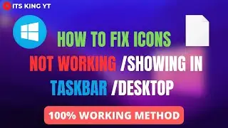 How to Fix Desktop Icons Not Working | Not Showing Properly | Windows 8/10/11 | 2023