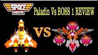Boss 1 vs Paladin Ship No Revive | Space Shooter Challenge by World Bosses