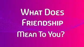 Happy World Friendship Day!