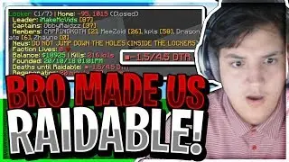 BR0 MADE US RAIDABLE...  - LIVING IN A LOCKER [13] (ViperHCF Map 1)