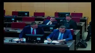 Pogledajte neprimjereno pona&scaron;anje Milorada Dodika u Sudu BiH