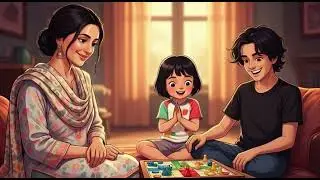 Family, School & Quiet Moments &mdash; A Gentle 90s Childhood in Ghibli-Style ASMR Video | Animation