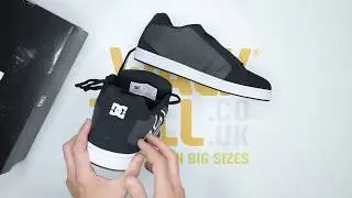 DC Shoes Net SE - Black Wash - Unboxing | Walktall