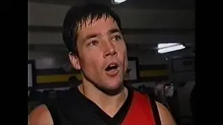 1996 Gary O'Donnell post match interview news report - Essendon v St.Kilda