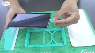 UV screen protector well cut customized for any phone models UV films UV vacuum curing machine