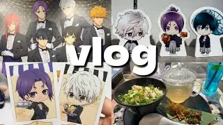 【vlog】ランダム沼にハマった1日🍵｜ブルーロック｜コラボカフェ｜開封動画｜オタ活