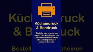 K&uuml;chendruck & Bondruck &ndash; So l&auml;uft dein Service wie am Schn&uuml;rchen! | Easykasse erkl&auml;rt | #shorts