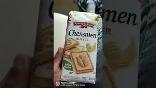 #snacktime😋 #snackreview @pepperidgefarm #chessmen #butter 8.3/10 #cookies #simsreel #foodblogger