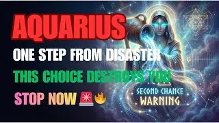 AQUARIUS ♒ YOU ARE ABOUT TO REPEAT A LIFE-CHANGING MISTAKE😭💔STOP⚠️LISTEN NOW&hellip; BEFORE IT&rsquo;S TOO LATE🚨🔥