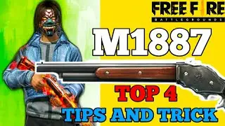 M1887 Best Tips and Tricks in Free Fire | Free Fire India [Hindi]