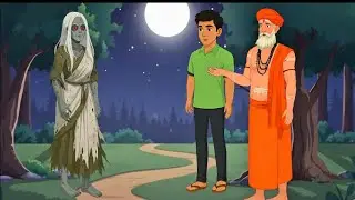 रहस्यमयी जंगल । हिंदी मॉरल स्टोरी । Story video l cartoon video l #story #cartoon #horror #trendig