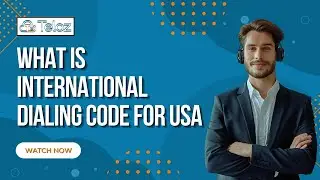 What is the International Dialing Code for the USA? | Teloz