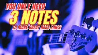 Super Groovy Bass Lines with Just 3 Notes!