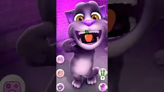 My Talking Tom Cat Eat Apple #viral #shorts