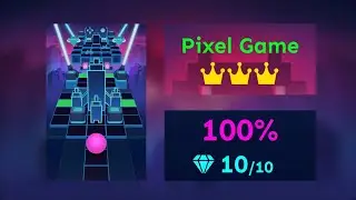 Rolling Master - Pixel Game ⭐️⭐️⭐️⭐️ - 10/10 Gems And 3/3 Crowns 100%